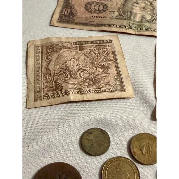 Vintage International Currency Lot  Israel Banknotes 1916 Penny 1962 Stamp - Picture 2 of 16